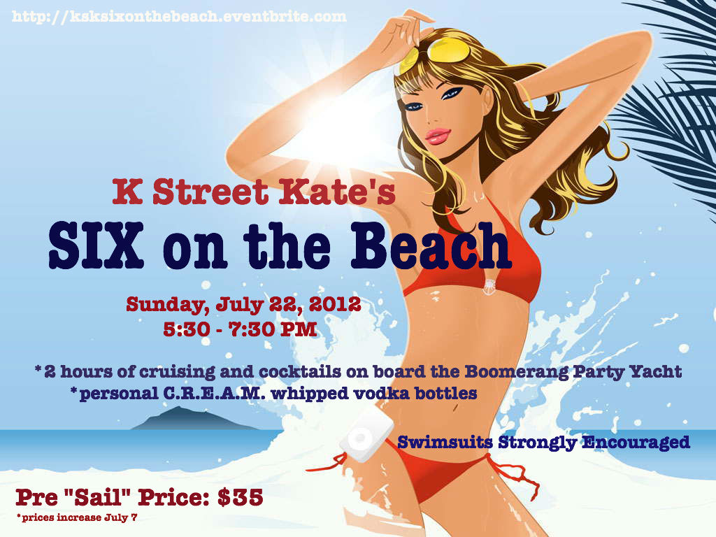 You're Invited: SIX on the Beach!