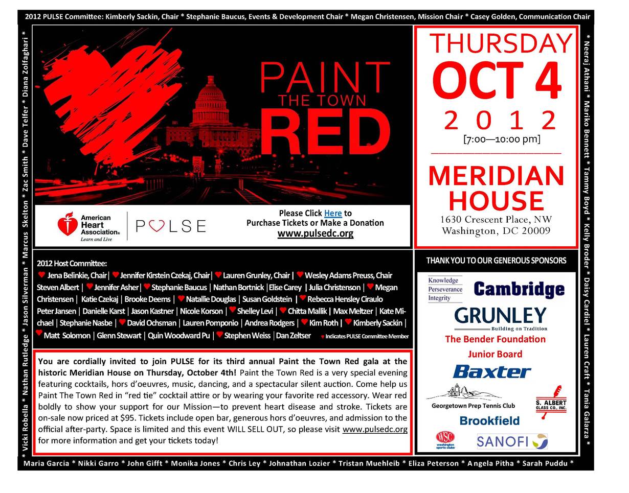 You’re Invited: Paint the Town Red
