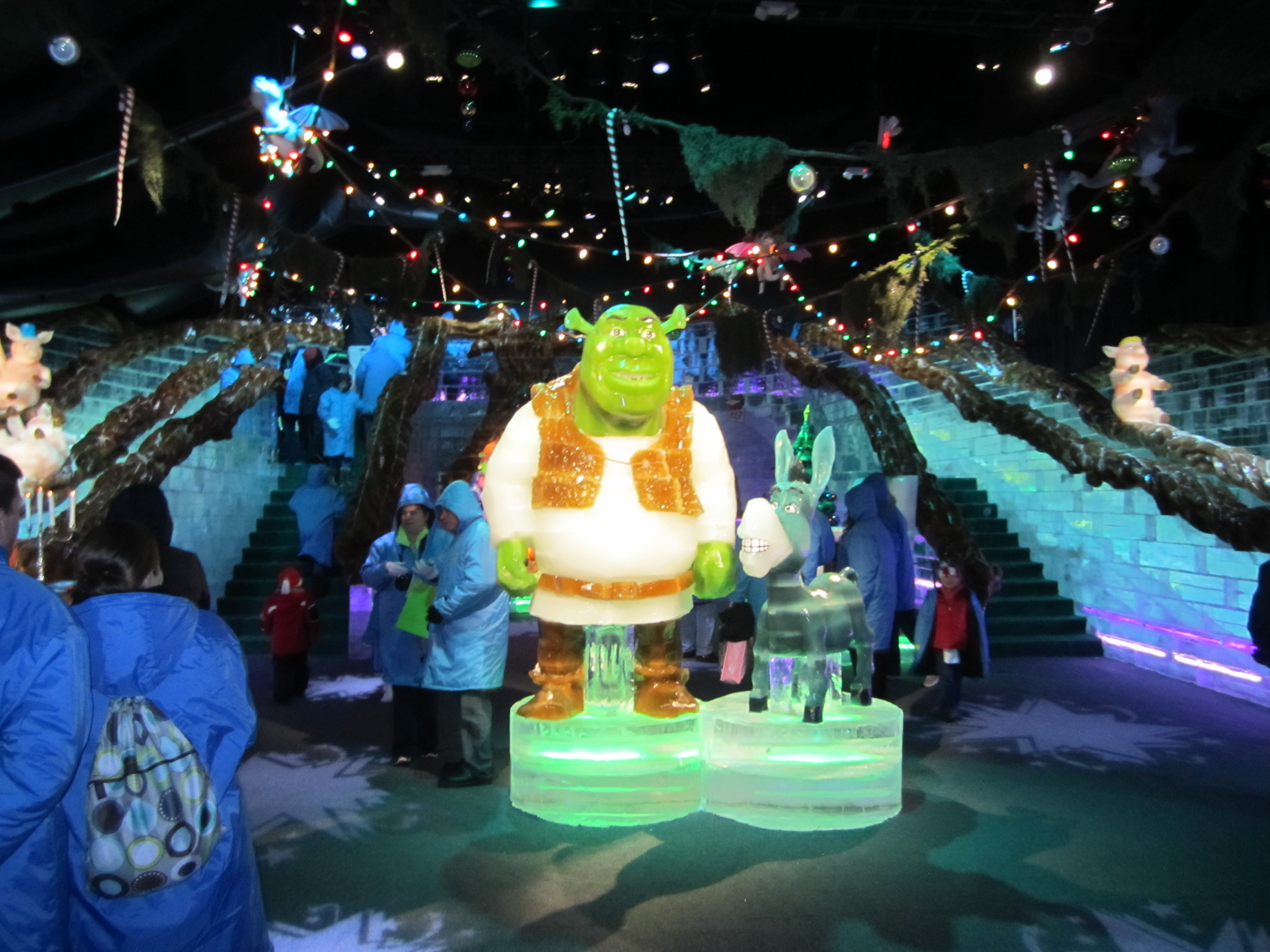 ICE! Returns to Gaylord National With Slippery Slides, Swamp and Shrek