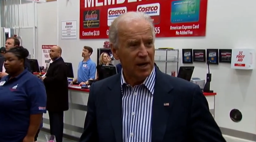 Biden Buys in Bulk at DC’s New Costco