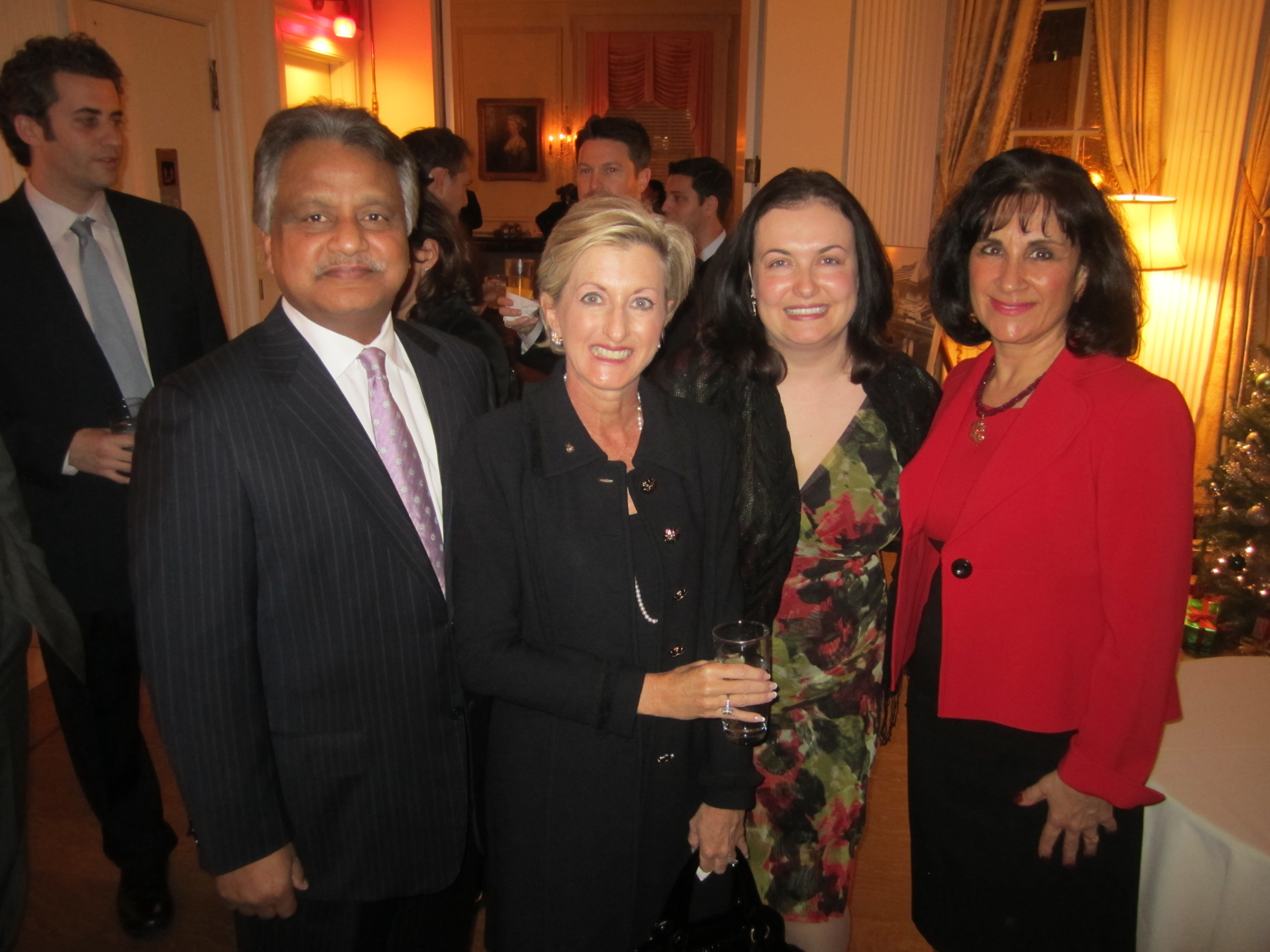 Inside the Diplomatic Courier Holiday Diplomacy Party