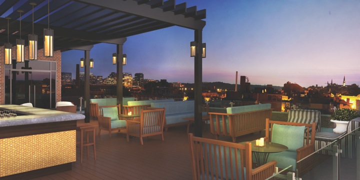 The Graham Georgetown Hotel Set to Open, Tempt w/ Rooftop Bar