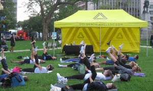 Golden Triangle Announces Dates for FREE Pilates in the Park