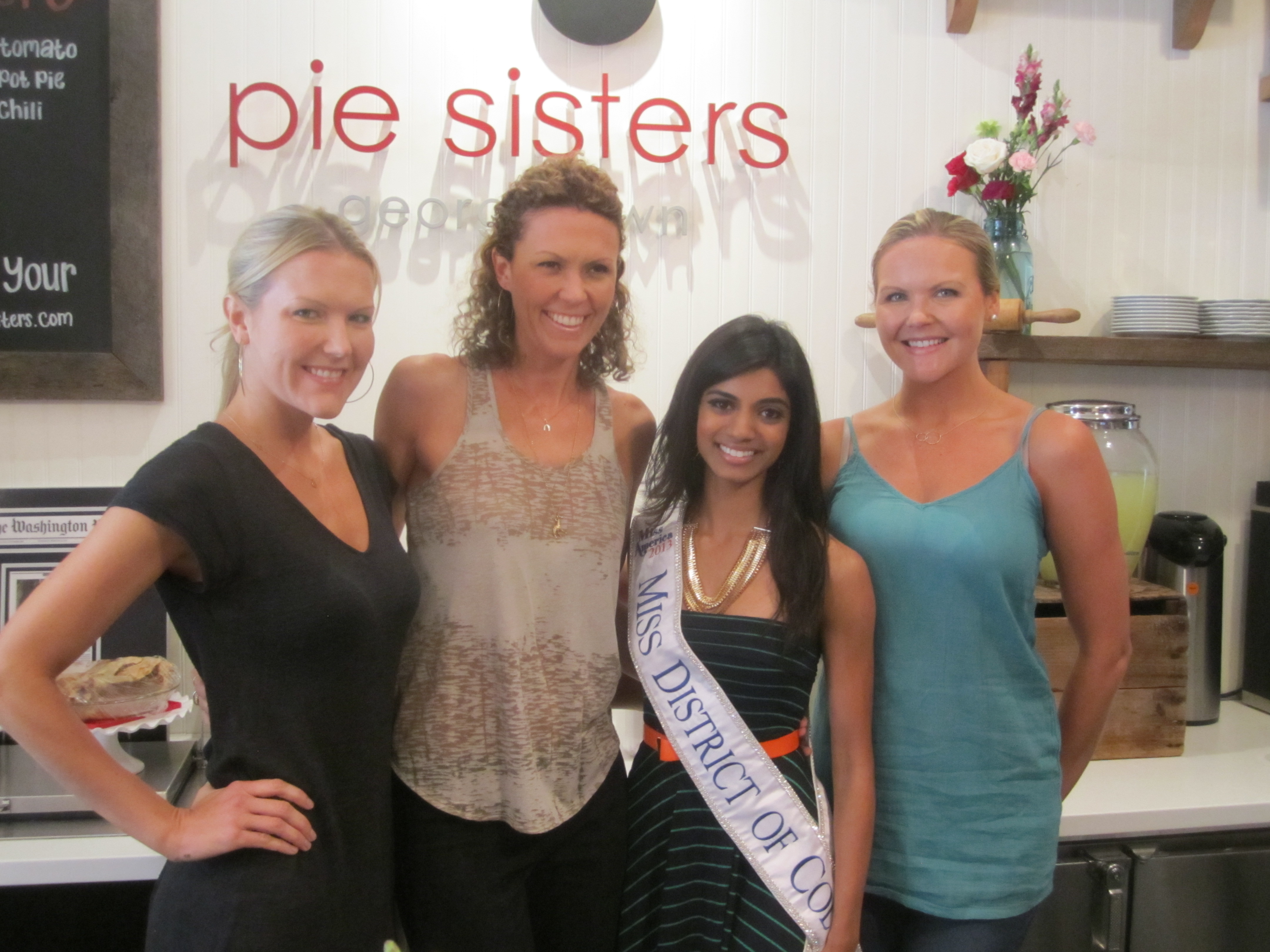 Spotted: Pageant Queens Eating Pie!