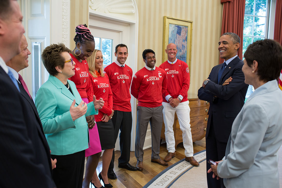 Kastles First Ever WTT Championship Team to Earn White House Reception