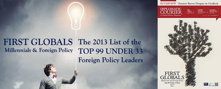 Diplomatic Courier & YPFP Announce 2013 Top “99 Under 33″