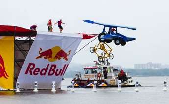 Red Bull Flugtag Flys High in the Sky Over Potomac
