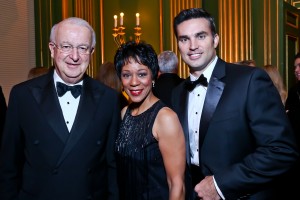 ABC7 Senior Correspondent and Anchor Gordon Peterson, Gala Emcee and WUSA9 Anchor Andrea Roane, and NBC4 Chief Meteorologist Doug Kammerer