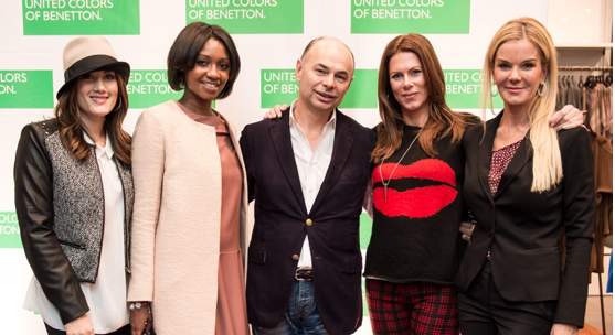Benneton Sweetens Up Its Styles with Pre-Halloween Fashion Honor Fete