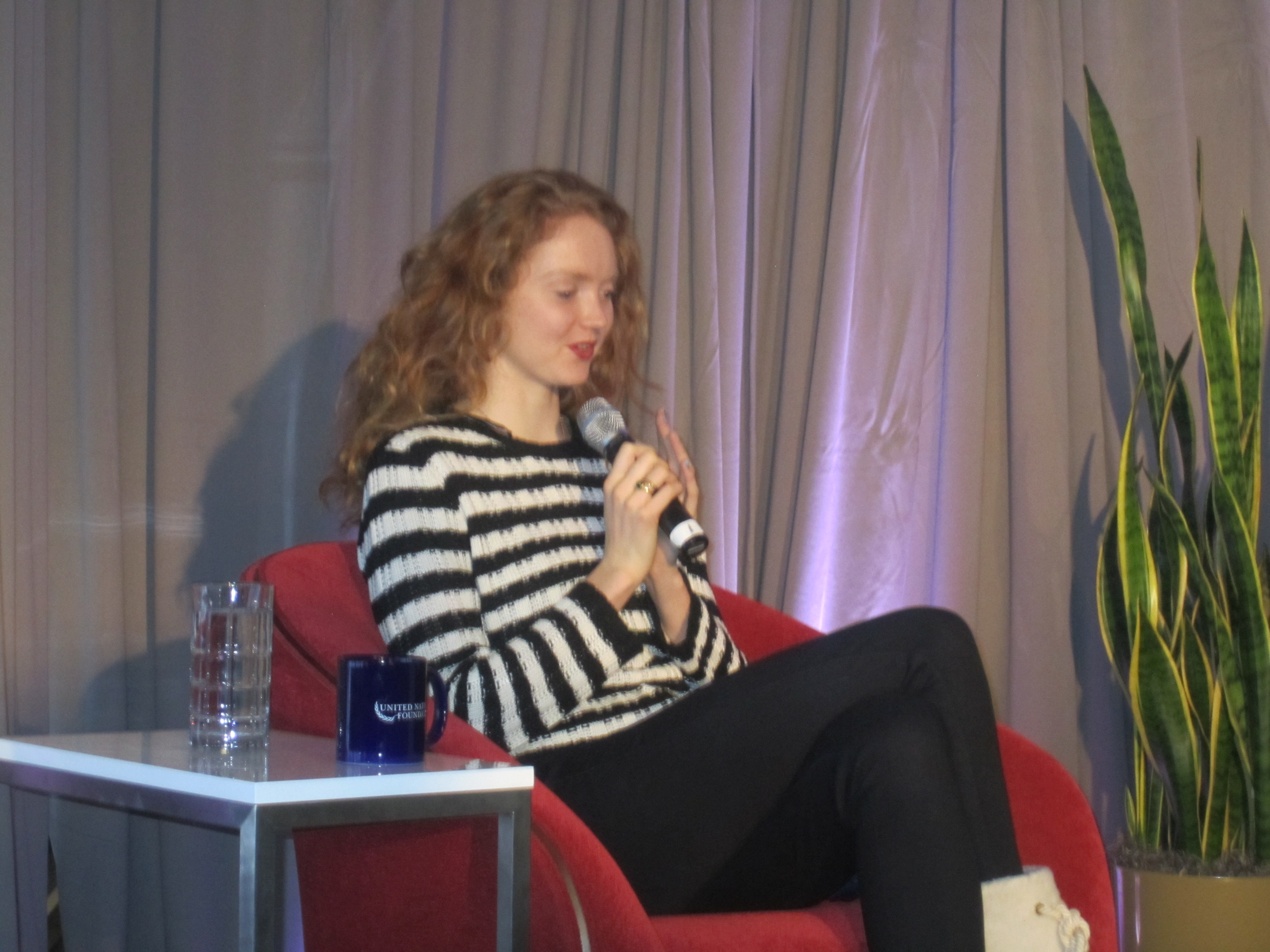 Model with a Mission: Lily Cole Talks ‘imPossibility’ at UN Foundation