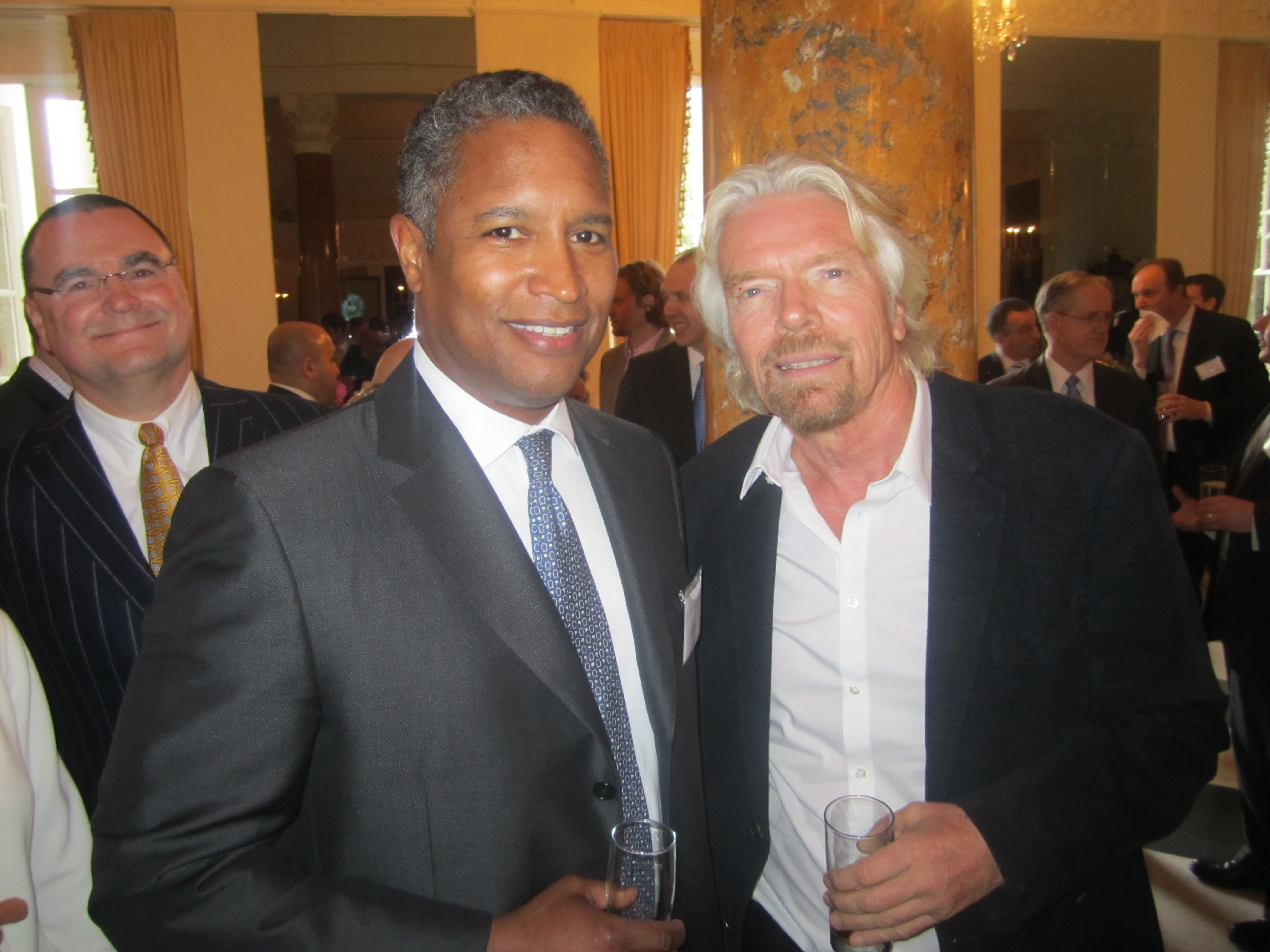 Sir Richard Branson, Guest of Honor at the British Ambassador’s Residence
