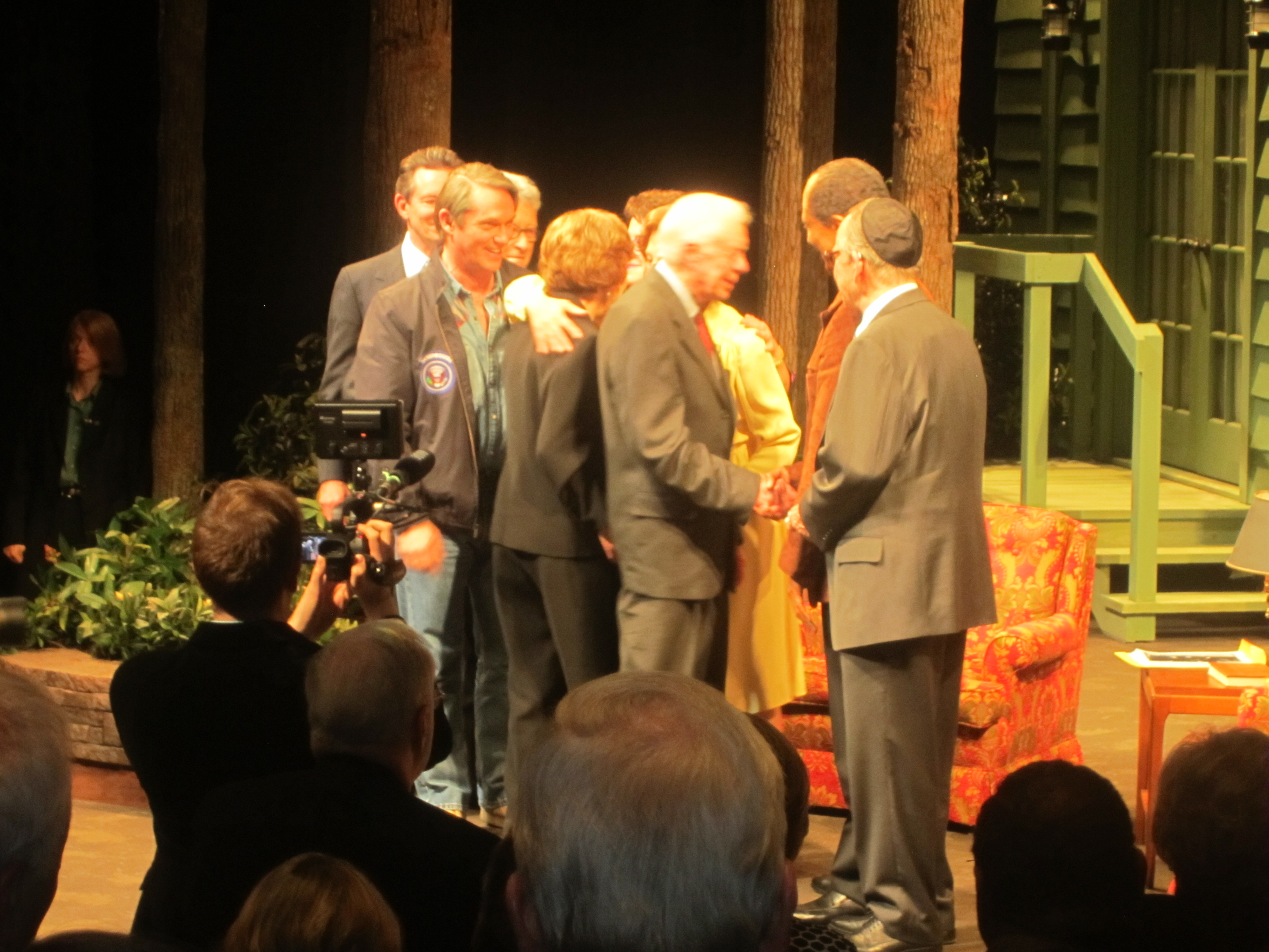 President Jimmy Carter Joins Arena Stage Audience on a Realistic Return to ‘Camp David’