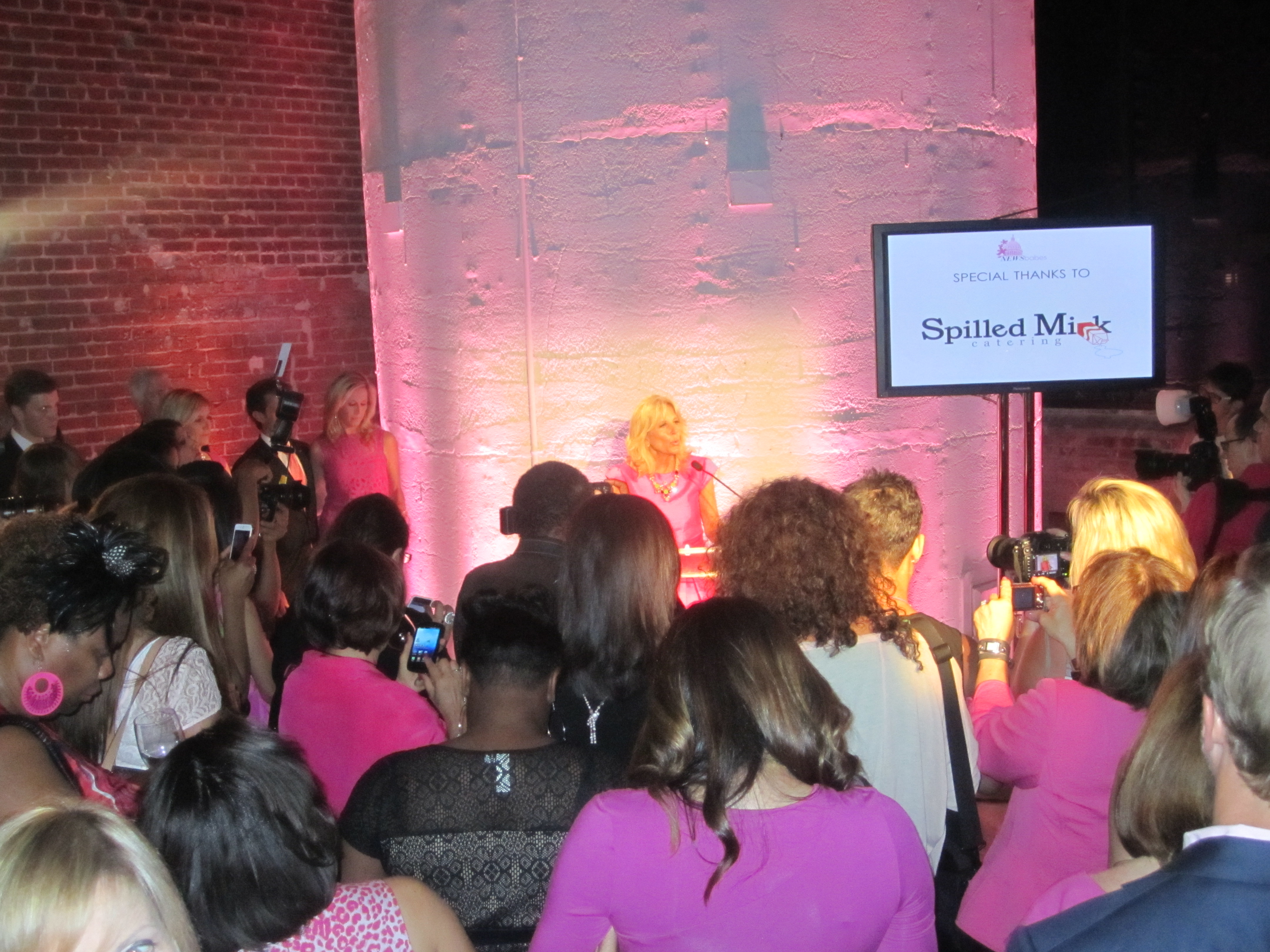 Dr. Jill Biden Supports the 6th Annual Newsbabes Bash for Breast Cancer