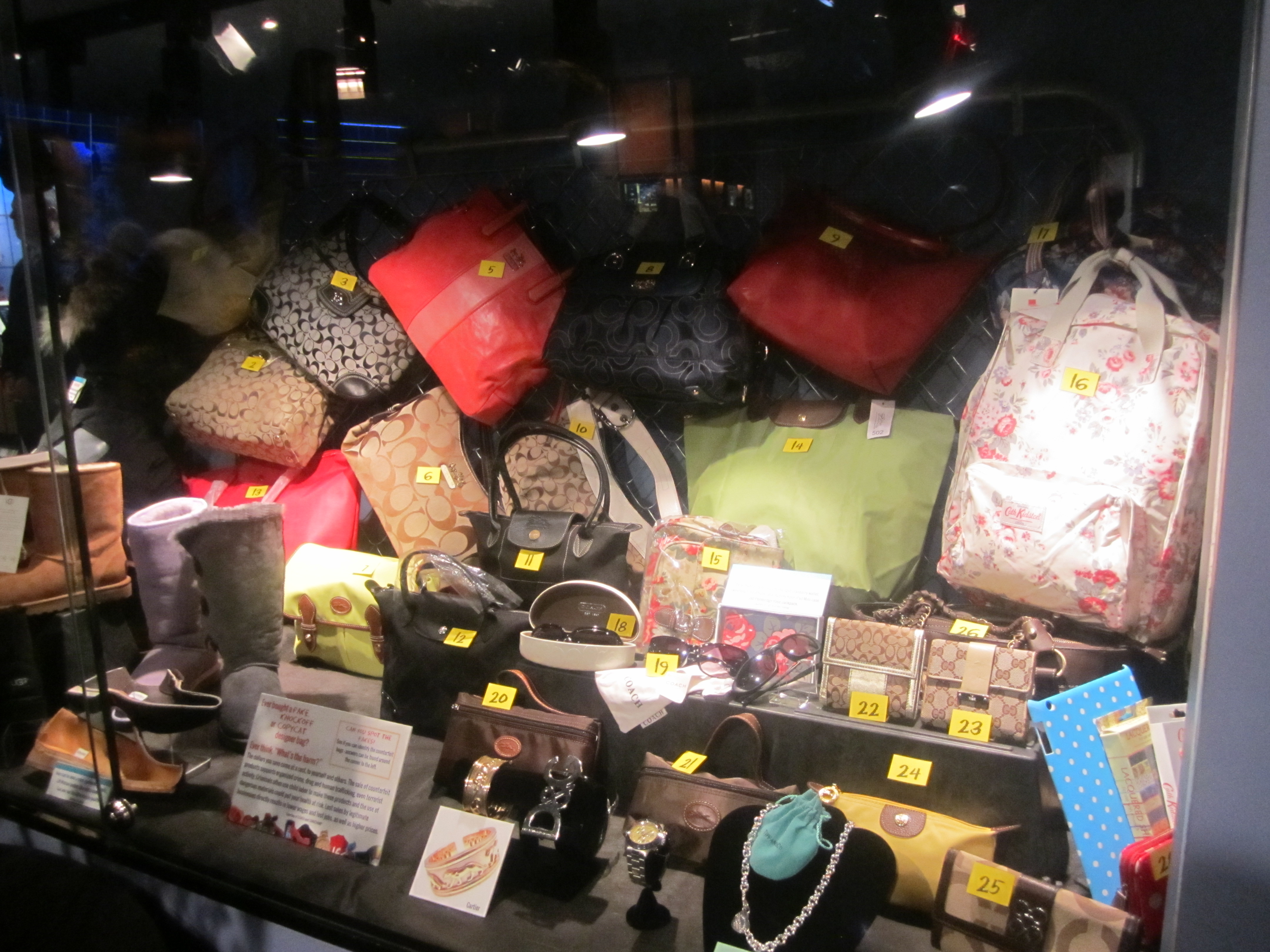 New Permanent Exhibit at Crime Museum Puts Purchases into Criminal Perspective