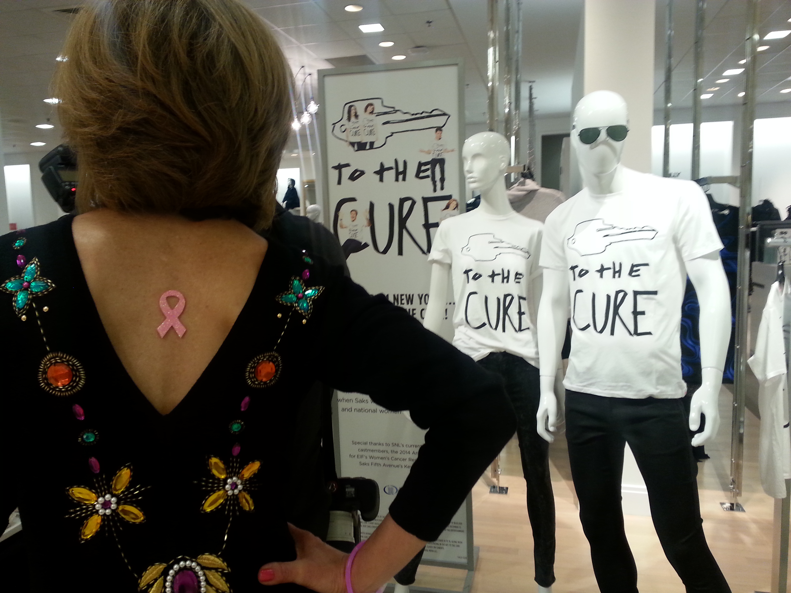 Saks’ Key to the Cure: Shopping for the Sisterhood