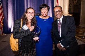 Herb Block Foundation President & CEO Marcela Brane - Councilmember Muriel Bowser - Acclaimed journalist Clarence Page 