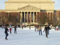 National Gallery of Art Sculpture Garden Ice Rink opens Friday