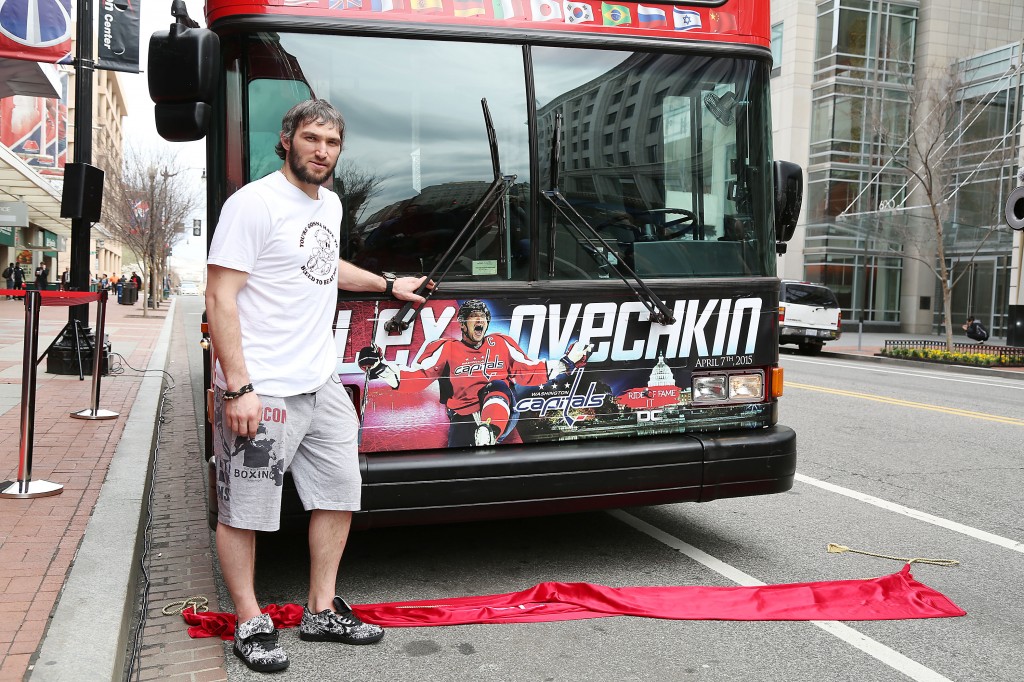 Alex Ovechkin Ride of Fame Ceremony