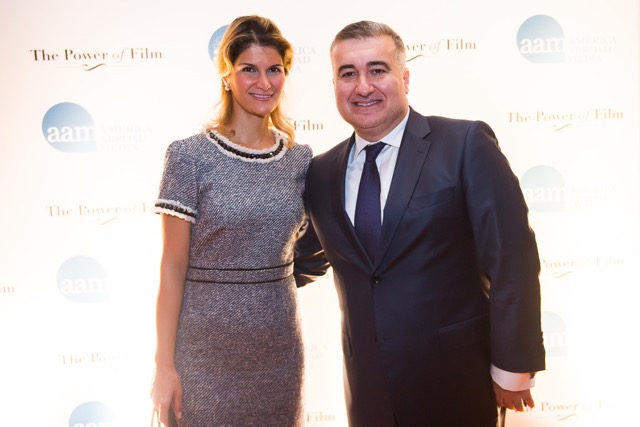 Azerbaijan Ambassador Elin Suleymanov and wife Lala Suleymanov at AAM Awards by Joy Asico