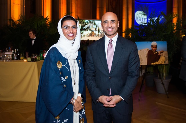 Noura Al Kaabi and UAE Ambassador Yousef Al Otaiba at AAM by Joy Asico
