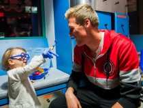 Sports Stars Give Spirit of the Season to Local Hospitalized Youth