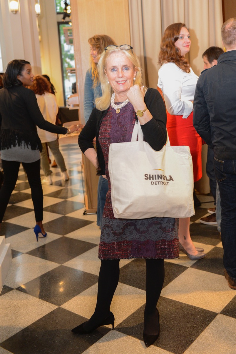 Congresswoman Debbie Dingell (D-MI) attends the Live at 930 launch party at the Shinola store on May 18, 2016 - Photo by Ben Droz