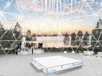 National Harbor is Constructing a Summer Snow Dome!