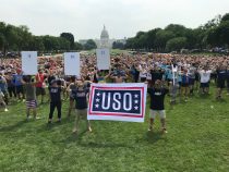 USO Supporters Set New Guinness World Record with Flex Events on the Mall