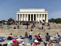 From our ‘Tree Pose’ at the 14th Annual Yoga on the Mall