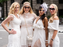 Thousands of Dîner en Blanc Guests Take Over Freedom Plaza For Picnic Party