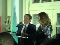 Colombian Ambassador Opens Residence to Fête 25 Years of The Washington Diplomat
