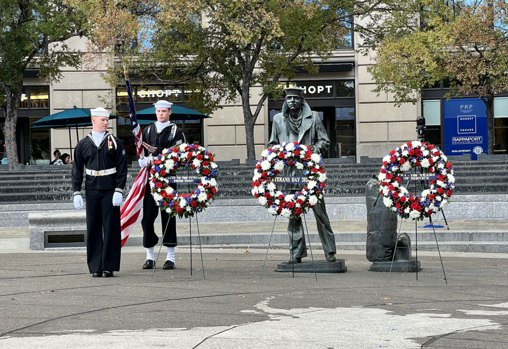 [Vid] Veterans Day Wreath Laying at the US Navy Memorial - K Street ...