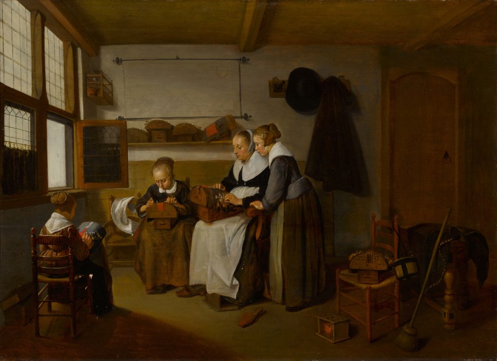 Sothebys_van Brekelenkam_Lacemaker_s School_1200 @ 72 dpi