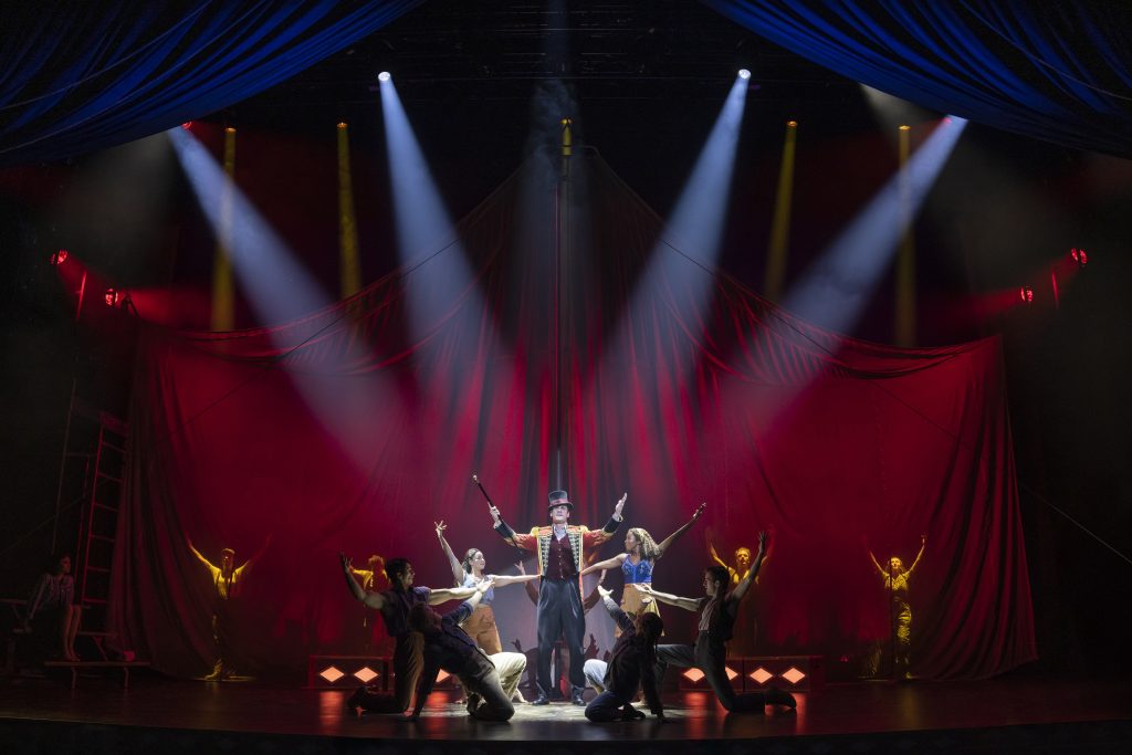 Connor Sullivan and the Cast of WATER FOR ELEPHANTS, Photo by Matthew Murphy for MurphyMade