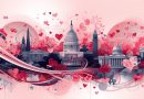 valentines around washington DC abstract image