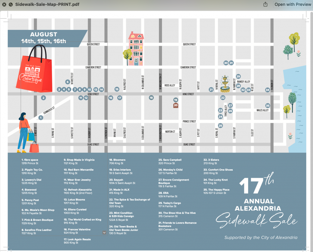 alxsidewalksale